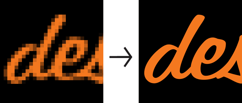 créer logo vectoriel