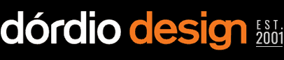 logotipo Dórdio Design - vectorización de dibujo