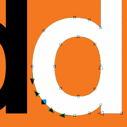 outsourcing logo vectorization - example