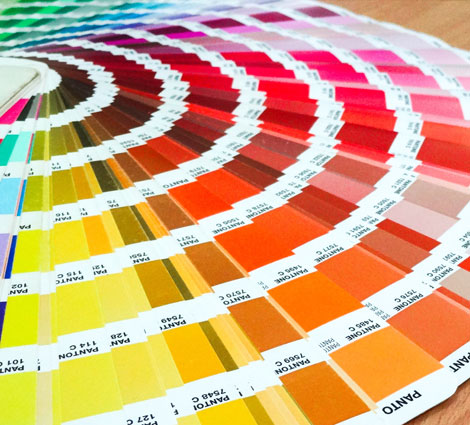 Photo from Pantone color catalog