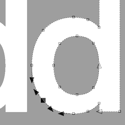 vectorize logo for laser cut - example